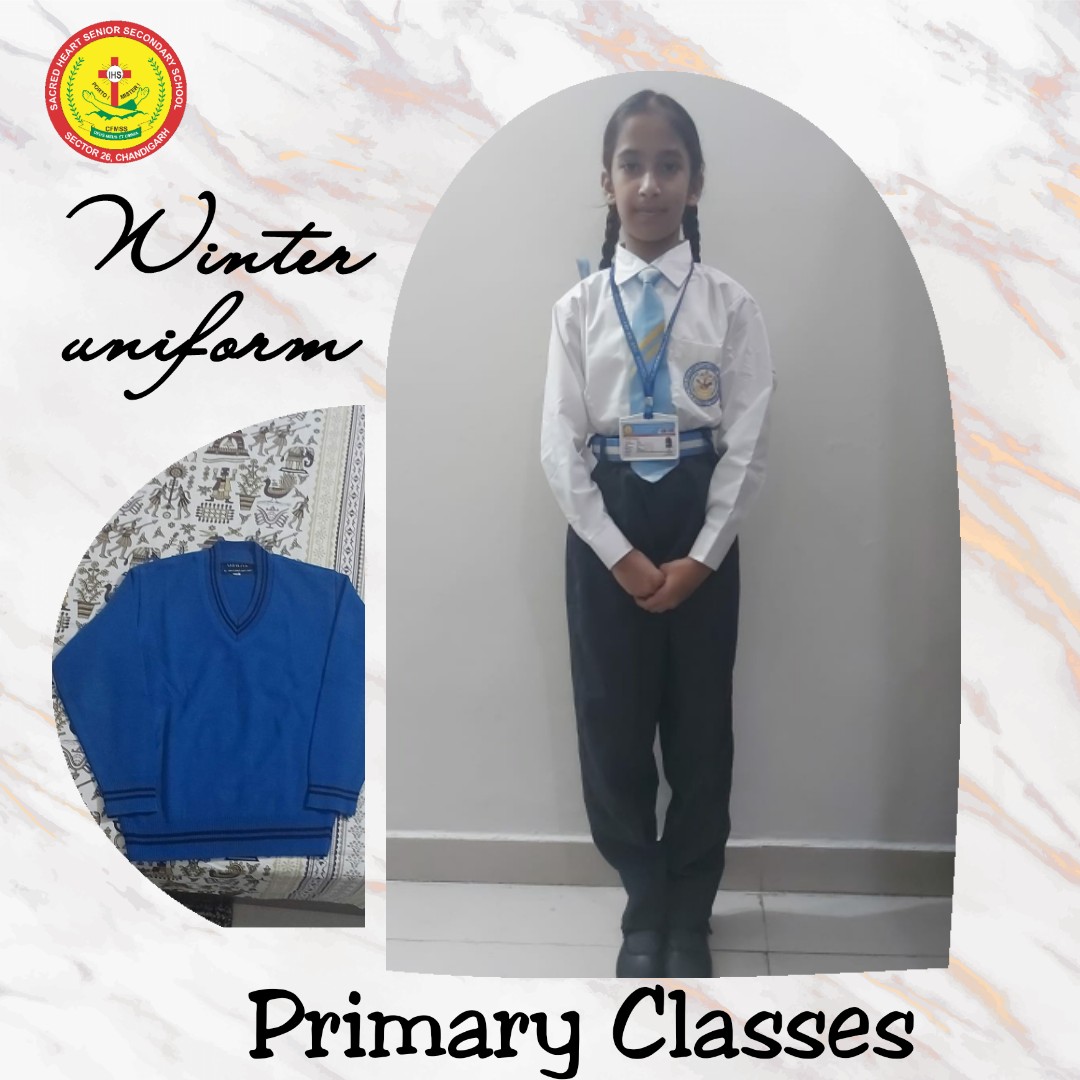 School Uniform - Sacred Heart Sr. Sec. School, Chandigarh